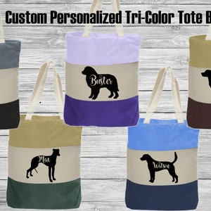 Great Dane  Great Pyrenees - Greater Swiss Mountain Dog - Greyhound - Harrier Personalized Tote Bag Sack Ring Trophy Puppy Prize Breeder Bag