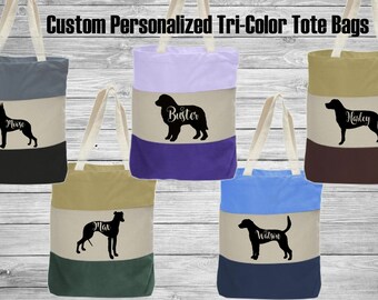 Great Dane  Great Pyrenees - Greater Swiss Mountain Dog - Greyhound - Harrier Personalized Tote Bag Sack Ring Trophy Puppy Prize Breeder Bag