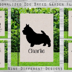 Norwegian Buhund Norwegian Elkhound Norwich Terrier Nova Scotia Duck Tolling Retriever Old English Sheepdog Personalized Dog Garden Flag