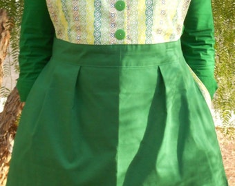 Lady's Celtic/Irish/St. Patrick's Day Apron