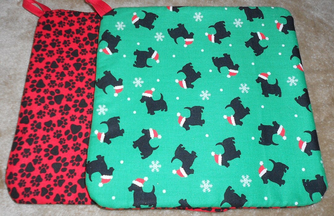 Variety of Christmas Potholders Etsy UK