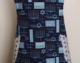 Lady's Hanukkah Apron