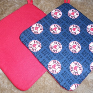 Variety of Boston Red Sox Baseball Potholders