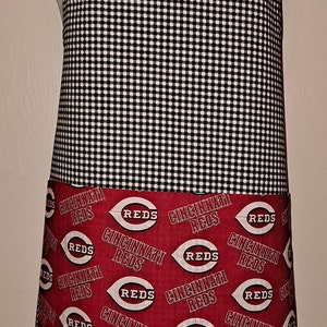 Cincinnati Reds Baseball Apron