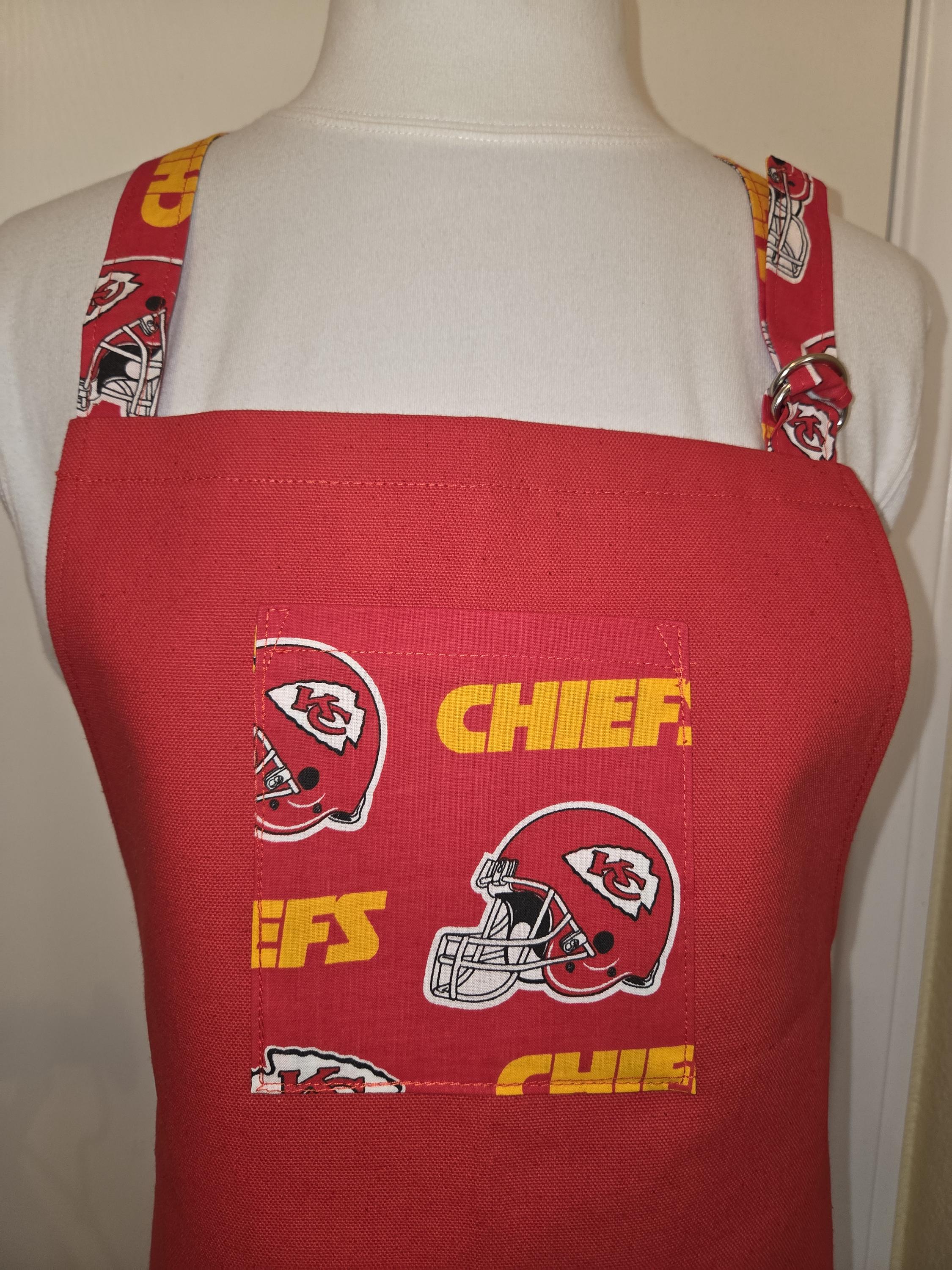 Kansas City Chiefs Football Apron - Etsy