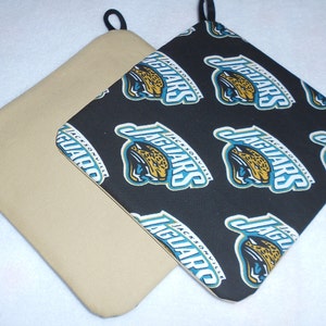 Variety of Jacksonville Jaguars Football Potholders