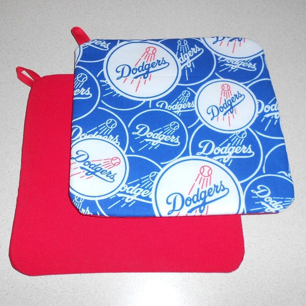 Variety of Los Angeles Dodgers Baseball Potholders