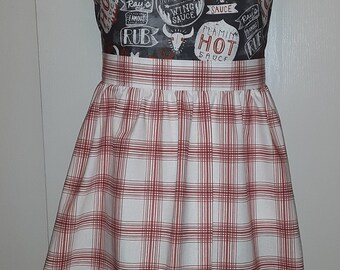 Lady's BBQ Theme Apron