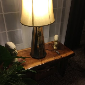 Barrel Stave Table Lamp