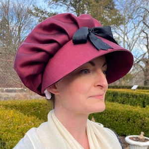 Yorktown 18th Century Bonnet Paper Pattern