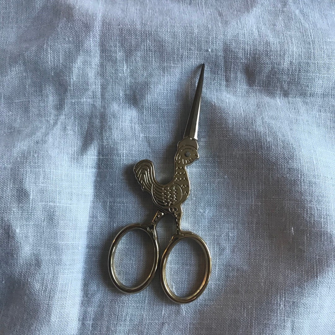 Novelty Style Chicken Embroidery Scissors - Etsy