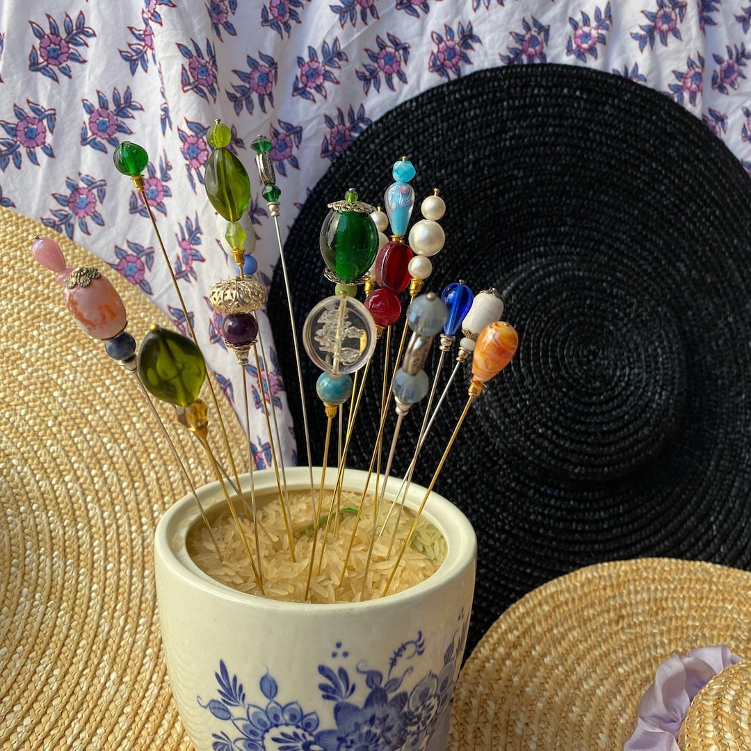 Large Decorative Hat Pin Etsy