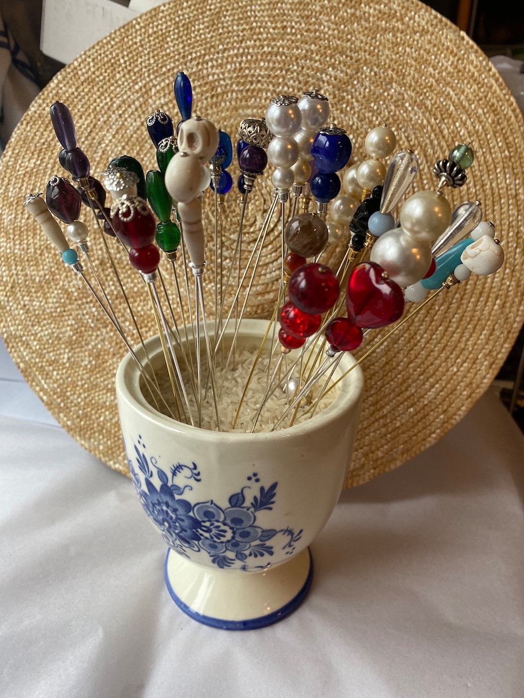 Large Decorative Hat Pin Etsy