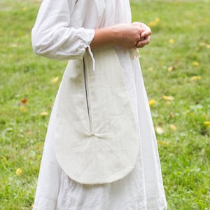 Linen or Homespun Single Pocket Historical Colonial Style