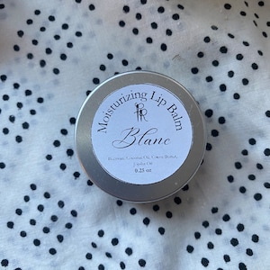 Historically Inspired Lip Balm— Unscented
