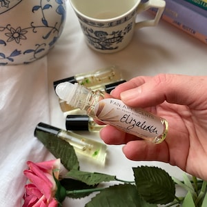 Elizabeth Jane Austen geïnspireerd Gardenia en Tuberose Roll On parfum