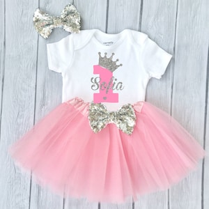 First Birthday Outfit Girl, 1st Birthday Girl Outfit, Girl First Birthday Outfit, 1st Birthday Girl, Cake Smash Outfit, Birthday Princess