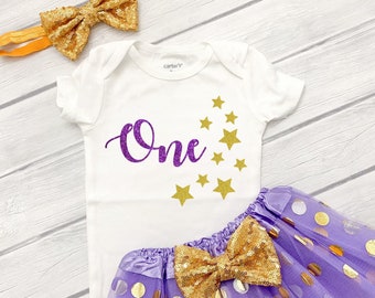 1st Birthday Girl Outfit, Star First birthday girl outfit , 1st birthday outfit, Twinkle Twinkle little star, One year old
