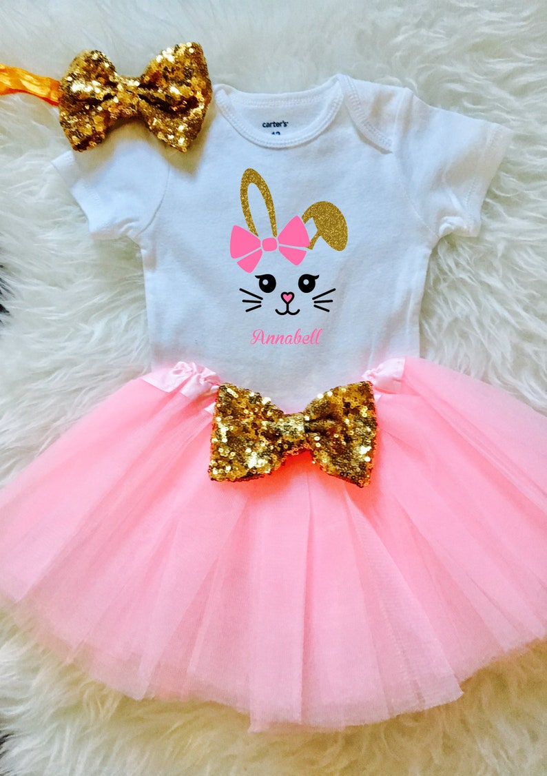 Girls Easter Outfit Baby Girl Easter Outfit My 1st Easter Etsy