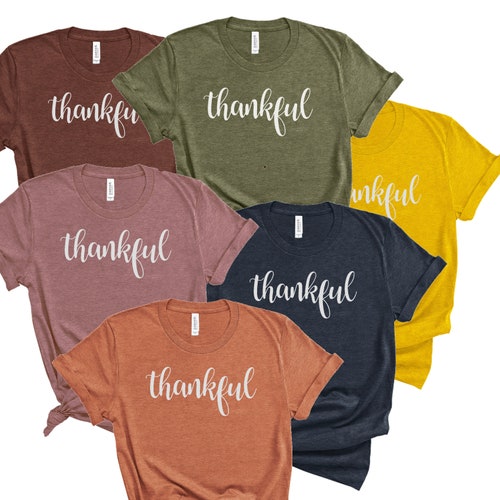 Thankful Shirt Fall Shirt for Woman 