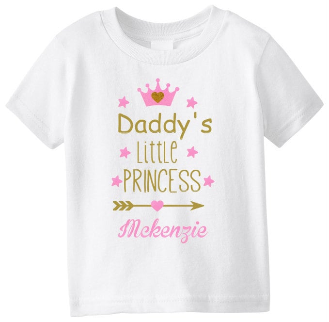 Daddy's Little Princess 1st Fathers Day Fathers Day | Etsy
