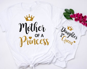 Mommy and me shirt, Mommy and Me Outfits, Mothers Day Shirts, Mothers Day Gift, Matching Shirts, Mom Shirt, Mother Of a Princess