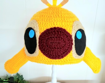 Gorro de Reuben Lilo y Stitch, gorro de Stitch, gorro de crochet de Stitch Angel, gorro de Disney, disfraz de Stitch rosa, disfraz de Reuben, gorro de disfraz amarillo
