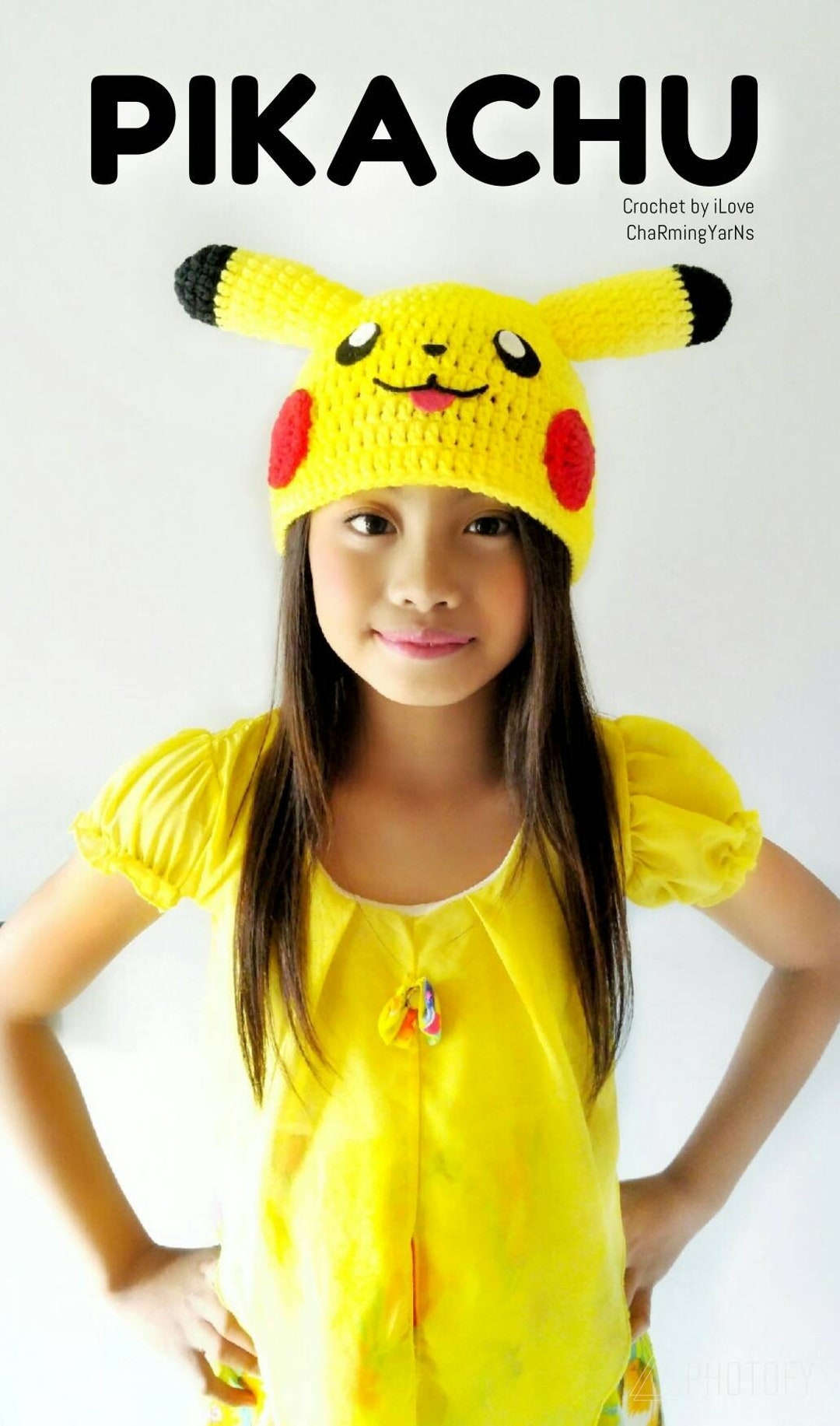 Pokemon Pikachu Costume Pokemon Hat Pokemon Costume Etsy