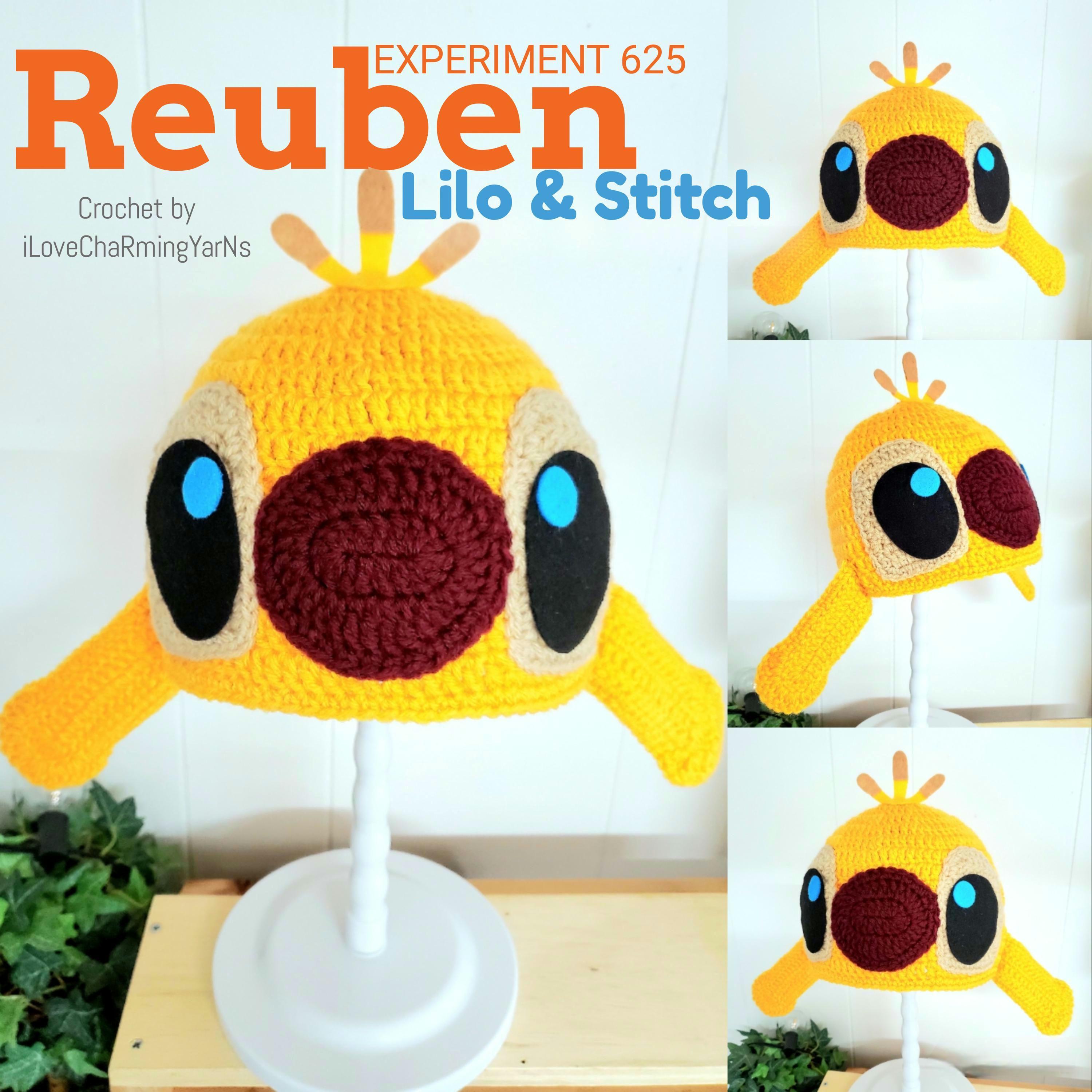 ルーベンのリロ＆スティッチの帽子、スティッチの帽子