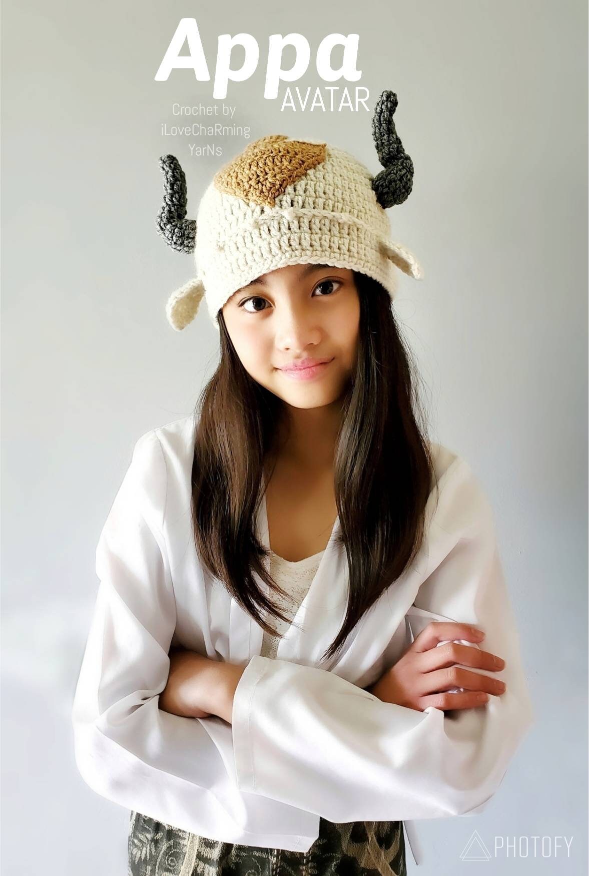Appa Appa Hat Appa Crochet Flying Bison 
