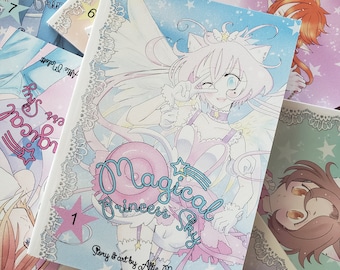 PREORDER #1 - Magical Princess Sky manga bundle- Original magical girl / mahou shoujo comic book / graphic novel self published series