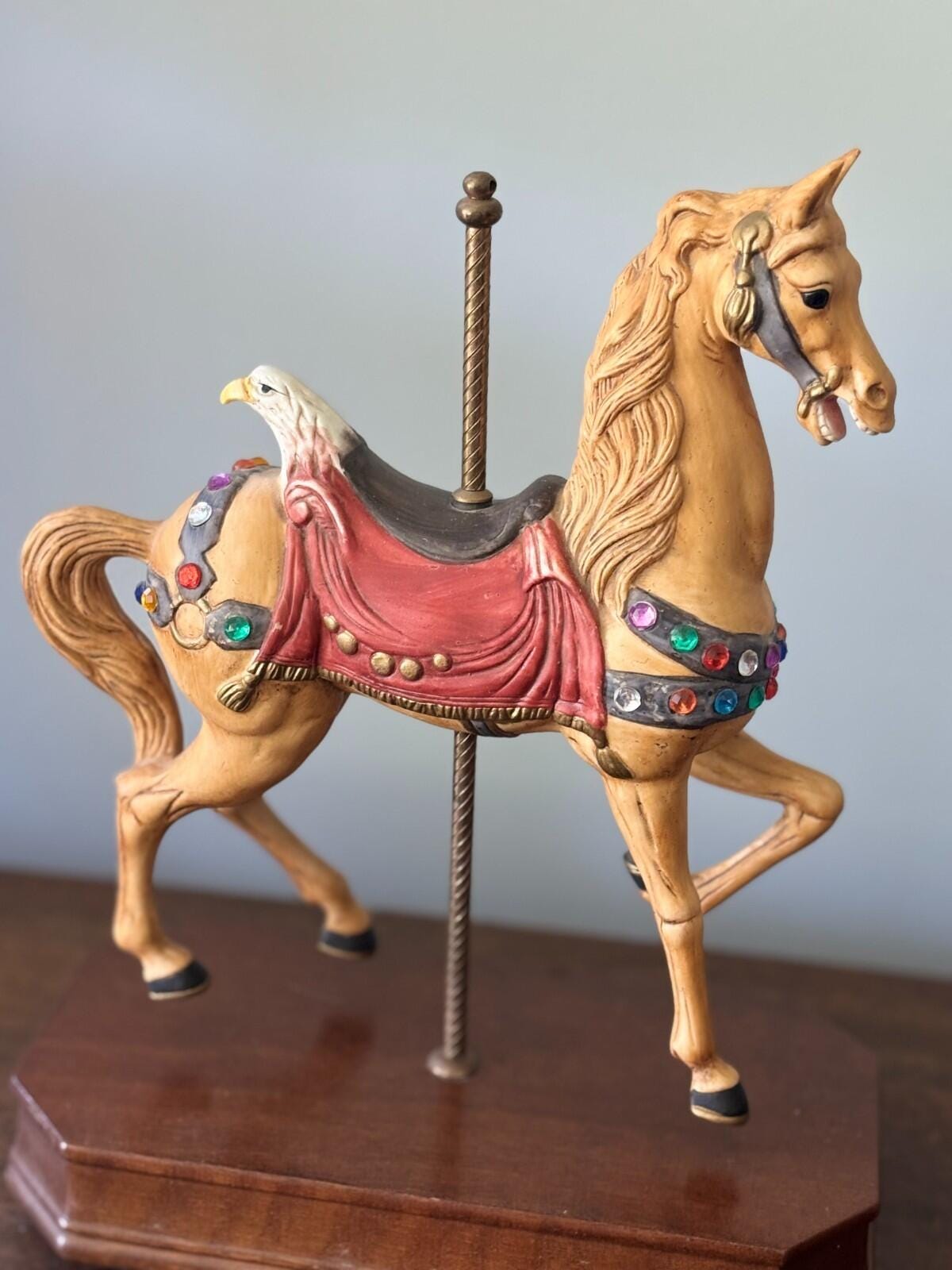 Antique carousel horse - Etsy 日本