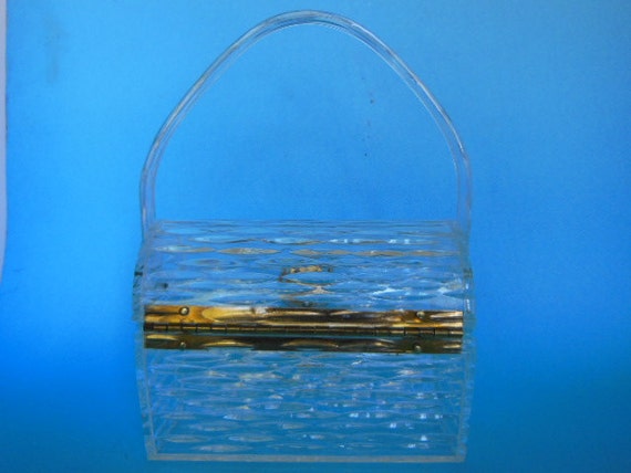 Vintage Lucite, Vintage Wilardy Handbag, Lucite B… - image 3