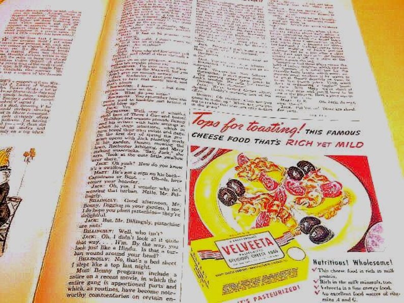 Vintage Magazine, Vintage Liberty Magazine, Collectible Military Magazine, WWII Short Stories, Jack Benny, Vintage Ephemera image 5