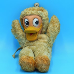 Vintage Disney, Vintage Donald Duck, Disney Memorabilia, Gund Donald Duck Toy