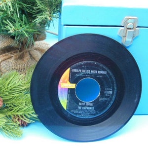 Vintage Christmas Record, Children&#39;s Record, David Seville And The Chipmunks, Rudolph The Red Nosed Reindeer, Christmas Carols