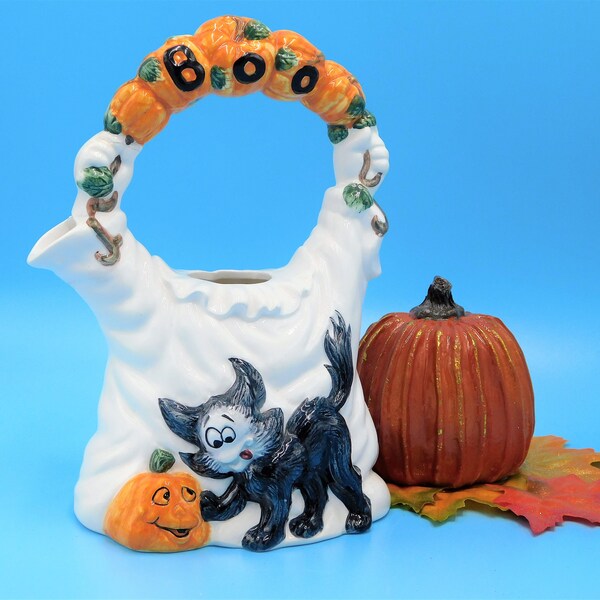 Halloween Teapot Etsy