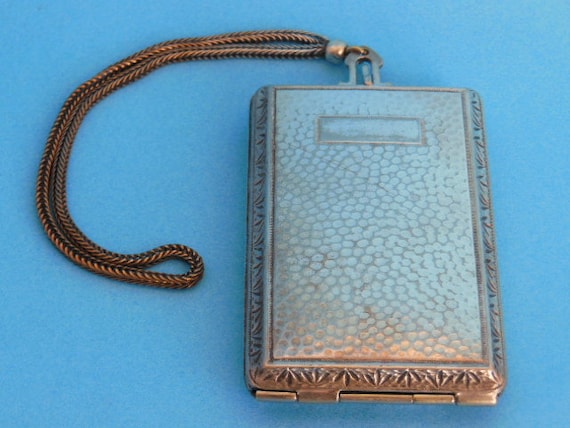 Victorian Wristlet Compact, Dance Compact, Vintage