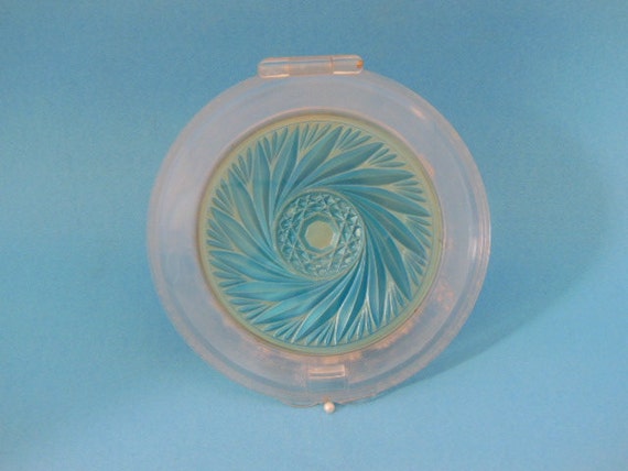 Lucite Compact, Antique Compact Mirror, Vanity Com