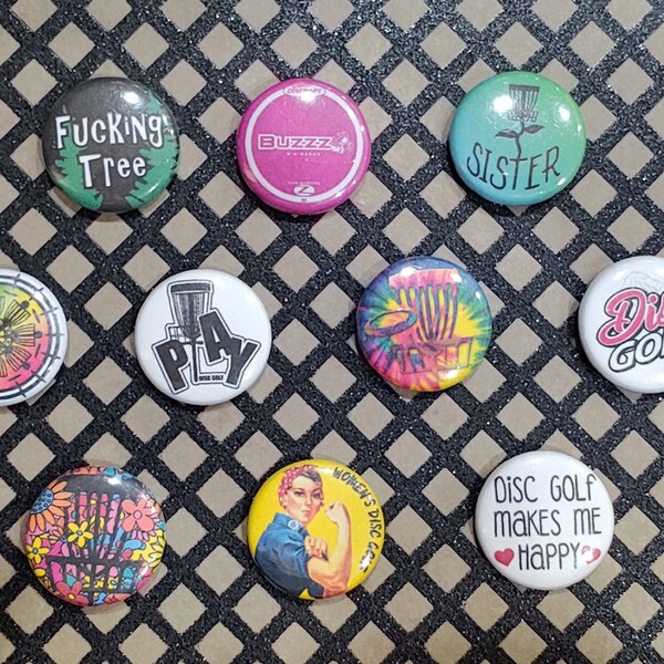 broches de golf de disque - ensemble de 10