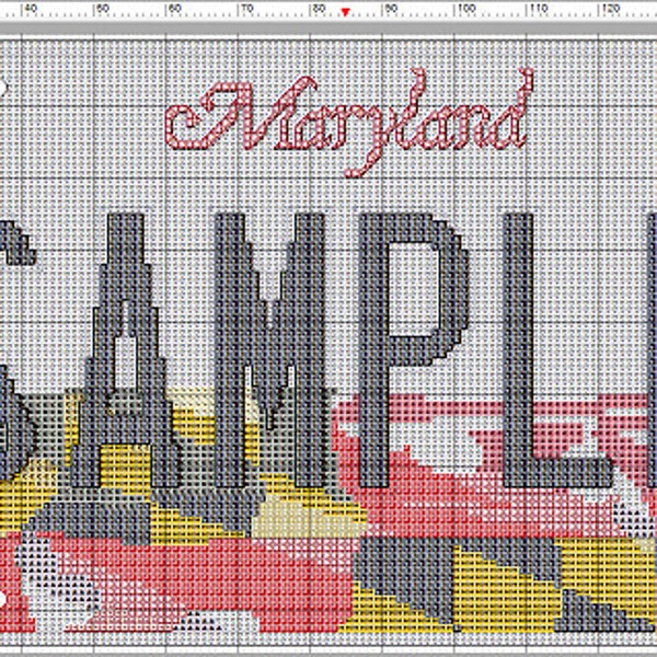 Baltimore Ravens Cross Stitch Etsy