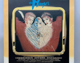 El hambre SelectaVision VideoDisc David Bowie