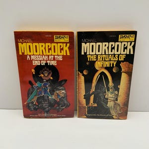 2 Michael Moorcock 1st DAW Printing Paperbacks