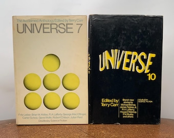 Universo 10 y Universo 7 a. C. Tapa dura por Terry Carr