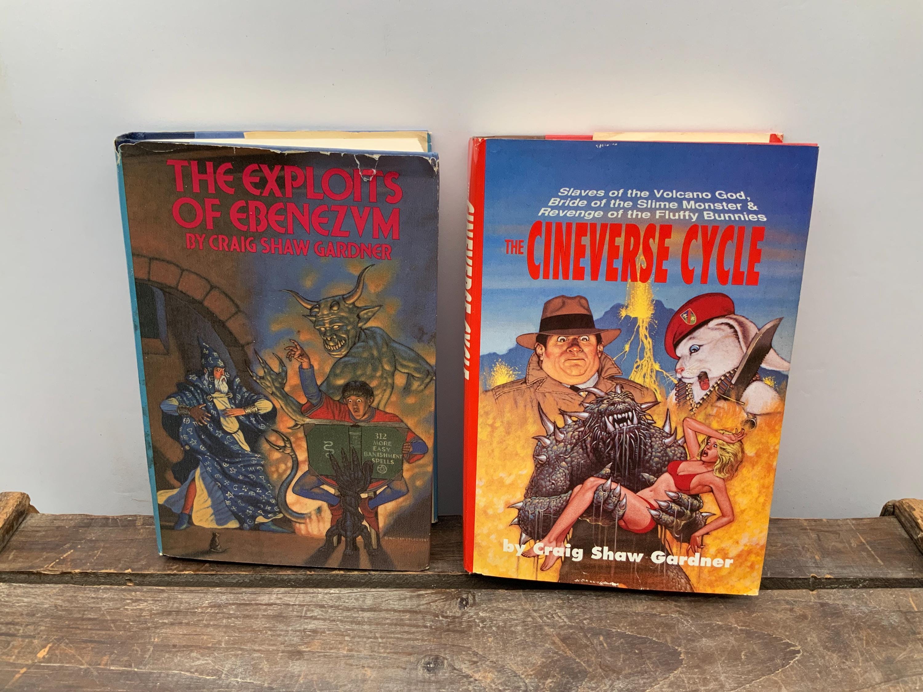 The Converse Cycle & The Exploits Of Ebenezvm 2 Hardcovers By Graig Shaw Gardner