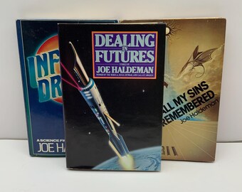 Joe Haldeman Hardcover Book Bundle 3 Novels