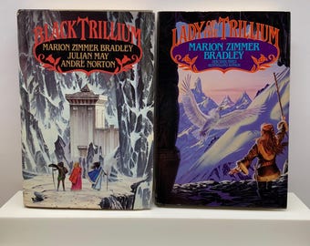Lady Of Trillium & Black Trillium Hardcovers By Marion Zimmer Bradley+