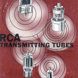 RCA Transmitting Tubes Manual Technical Manual tt-3 tt-4 tt-5 1938 1956 1962 PDF In Zip Download-RCA manual on pdf, technical, tubes manual