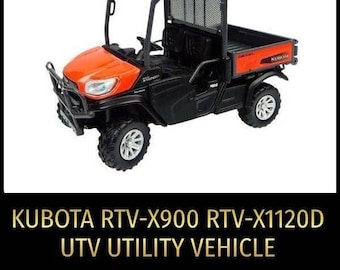 Kubota RTV-X900 RTV-X1120D Utility Vehicle Service Repair Manual PDF in Zip Download-Pdf Manual, loader manual, Wiring manual, Owners Manual