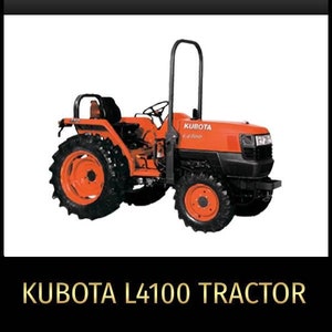 Kubota L4100 Tractor Service Repair Manual Pdf In Zip Download-Pdf Manual, Wiring manual, Owners Manual, workshop manual, repair manual